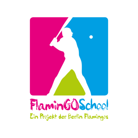 Projektlogo - FlaminGOSchool der Berlin Flamingos